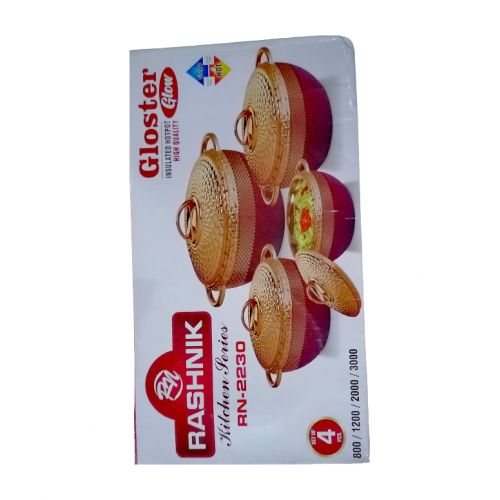 Insulated Serving Food Flask - 4 Piece Set
