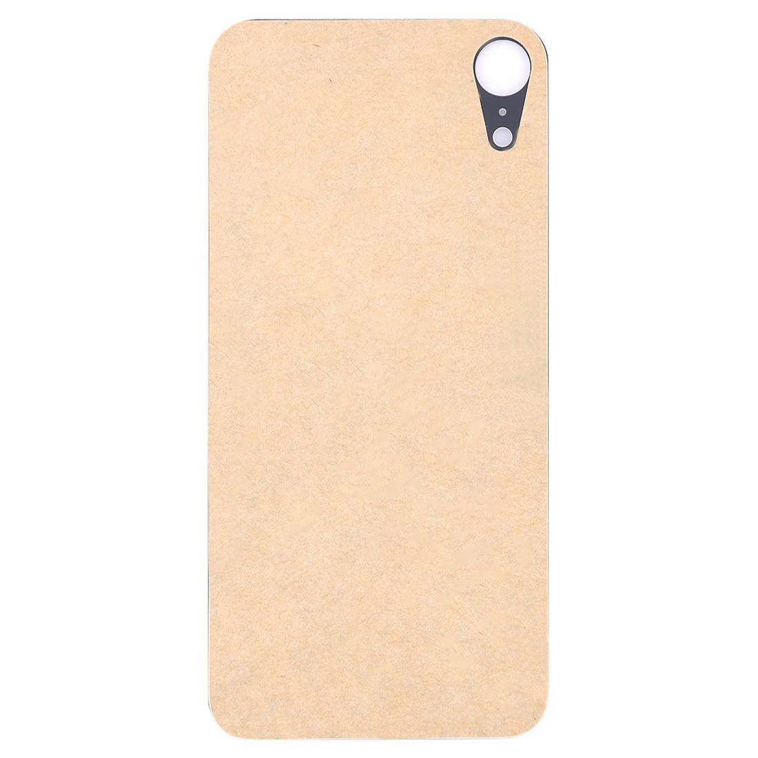 Easy Replacement Big Camera Hole Glass Back Battery Cover With Adhesive For IPhone XR(Blue)