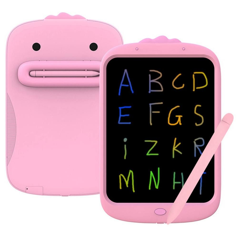 LCD Writing Pad 10.1 Inch Color Toddler Graffiti Pad Drawing Pad Learning Toy for 3-6 Years Old Pink