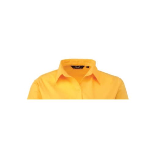 Ladies Formal Dress Shirt - Yellow