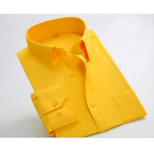 Ladies Formal Dress Shirt - Yellow