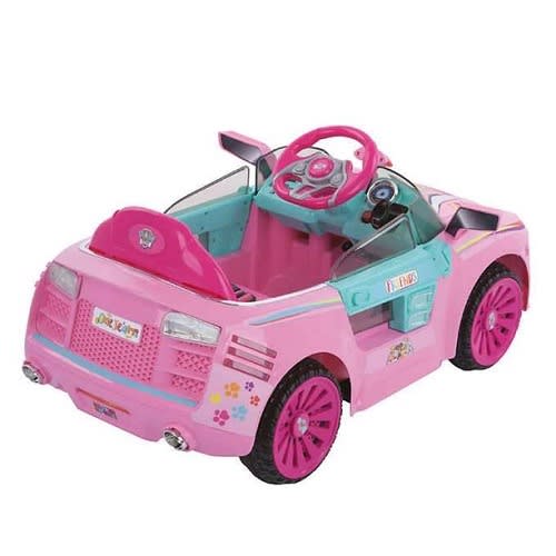Paw Patrol E-cruiser Ride-on Car, Pink