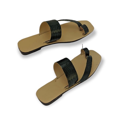 Women Green Slippers