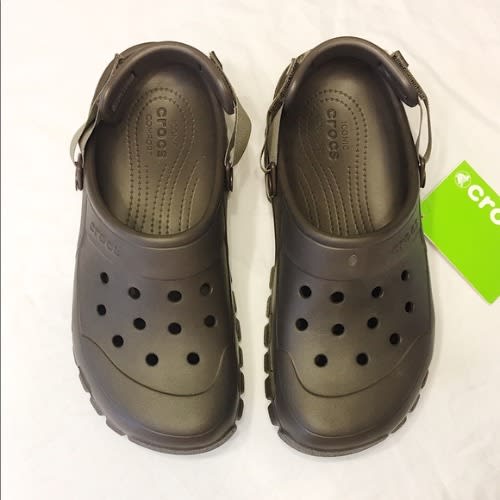 Men's Offroad Sport Crocs Sandal - Brown