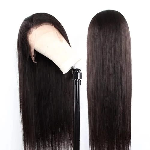 Women's Comfortable Long Straight Wig Hair- Black