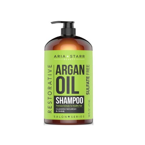 Aria Starr Beauty Argan Oil Shampoo Keratin,coconut, Jojoba Moisturizing - 473ml