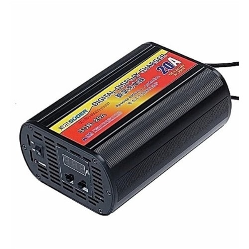 12v/24v 20a Smart Fast Battery Charger With Digital Display
