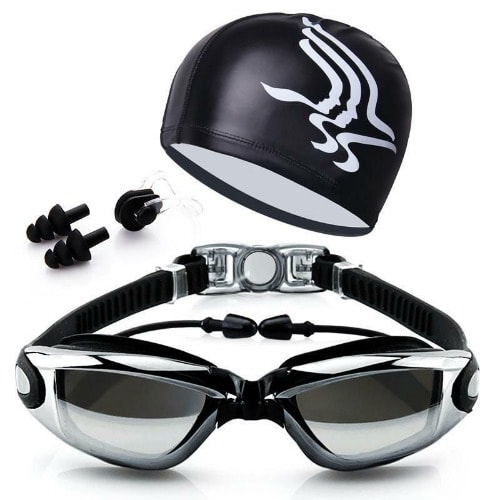 Swimming Hd Waterproof Anti-fog Glasses