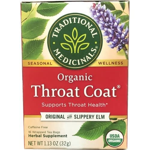 Organic Throat Coat With Slippery Elm - 32g