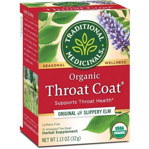 Organic Throat Coat With Slippery Elm - 32g