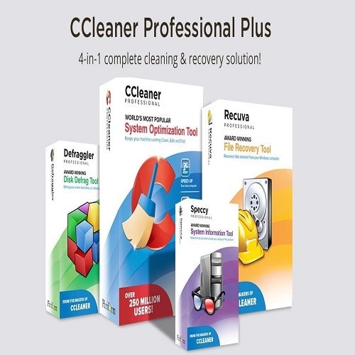 Ccleaner Professional Plus - 3pc - 1 Year