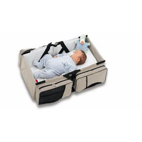 Baby Bed/Diaper Bag and Travel Bag