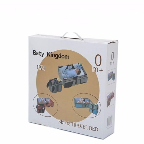 Baby Bed/Diaper Bag and Travel Bag