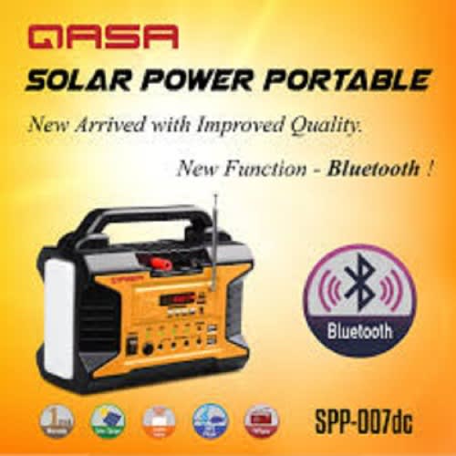 Portable Solar Bank With 15V 20watts Solar Panel