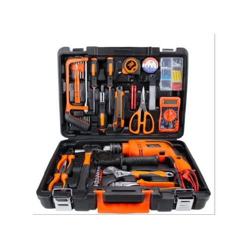 Tools Box Set With Electric Drilling Machine 13mm