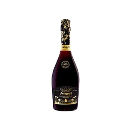 Angel Sparkling Health Red Grape Wine - Non Alcohol - 75cl X 6 Bottles