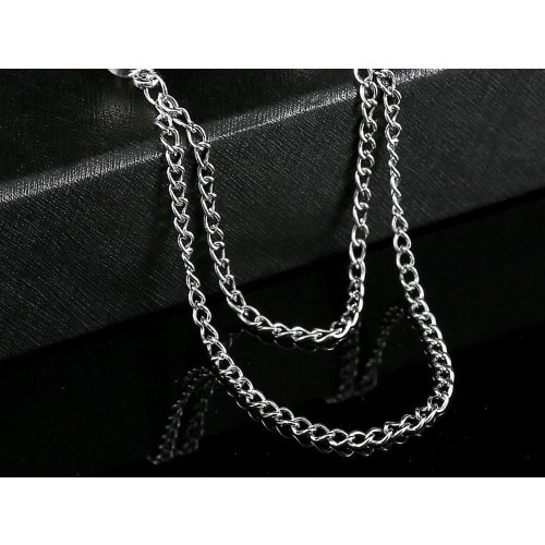 Best Men's Brooch With Free Pouch-silver