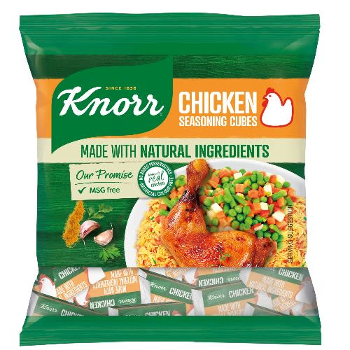 Natural Seasoning Chicken Cubes Msg Free 25x8g Twin Pack
