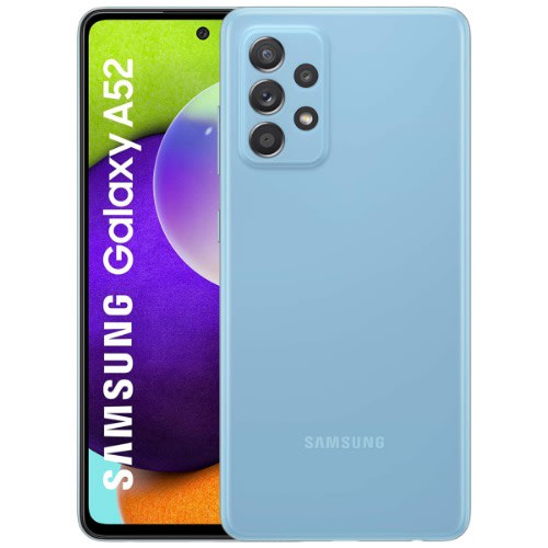 Galaxy A52 - 6.5" Amoled - 8GB RAM - 128GB ROM - 64MP - 4G LTE - Dual Sim - 4500mAh - Blue