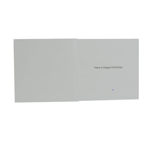 8-Pack Red Glitter Robin Luxury Christmas Cards