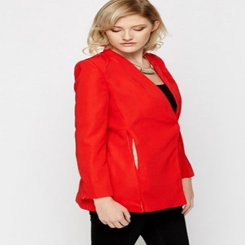 Longline Overlap Blazer