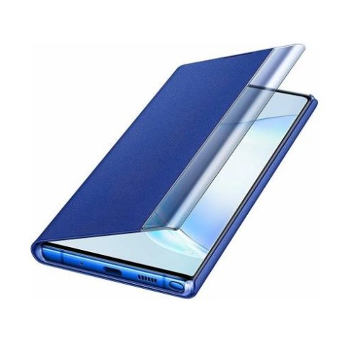 S-view Flip Cover Case For Samsung Galaxy Note 10 - Blue