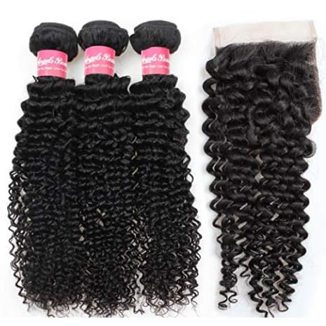 Brazilian Kinky Curly with Closure