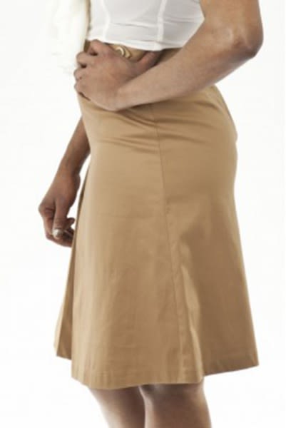 WW2 Wartime 1940s style A-Line skirt - Khaki