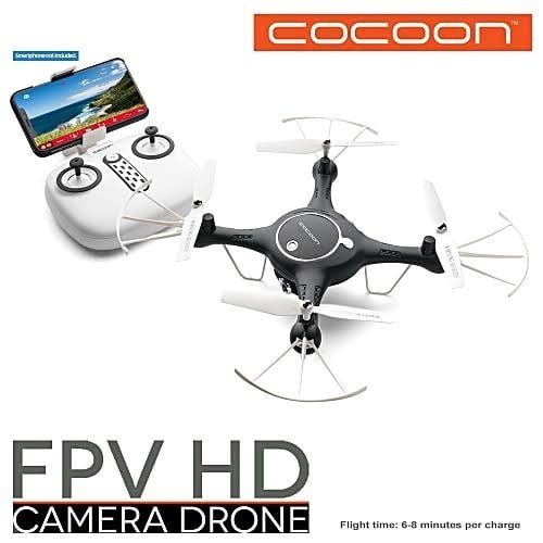 Fvp Hd Smart Cocoon Video Camera Quadcopter Drone