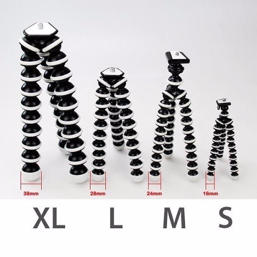 Small Flexible Octopus Tripod Stand Gorillapod for Digital Cameras & Scopes