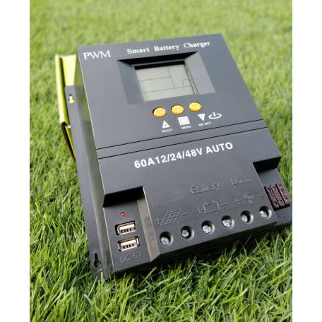 60a 12/24/36/48v Pwm Solar Charge Controller