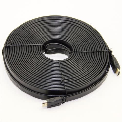 Flat HDMI Cable High Speed 4k - 10m