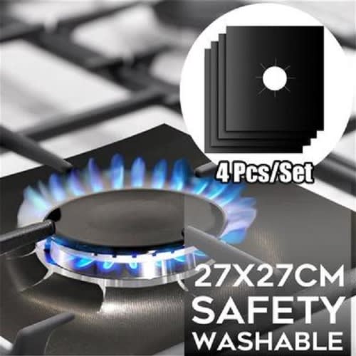 Reusable Gas Stovetop Protectors Burner - Cover Sets Of 4