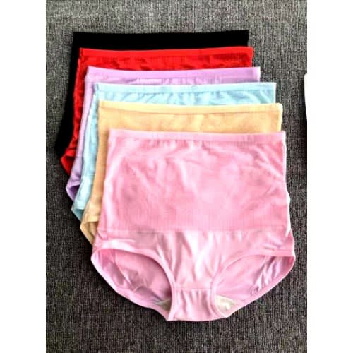 High Waist Panties Set Of 6