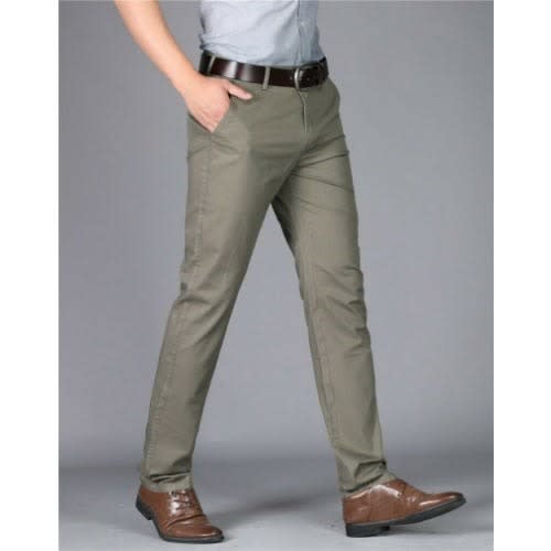 Chinos Trouser - Army Green