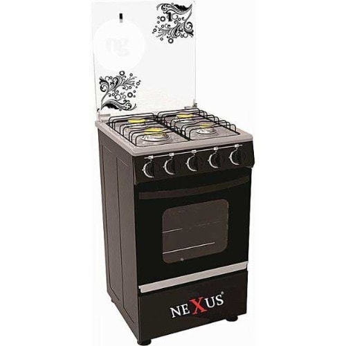 4 Burner Gas Cooker Gccr-nx-5055b - Black
