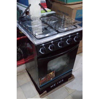 4 Burner Gas Cooker Gccr-nx-5055b - Black