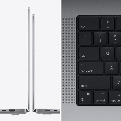 Apple 16.2" Macbook Pro With M1 Pro Chip (late 2021, Space Gray