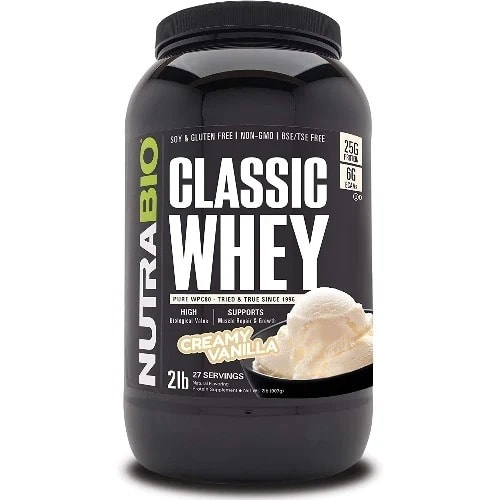 Whey Protein Powder Vanilla- 25g Of Protein Per Scoop- 2lb