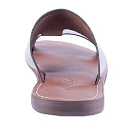 Men's Leather Slippers - Brown