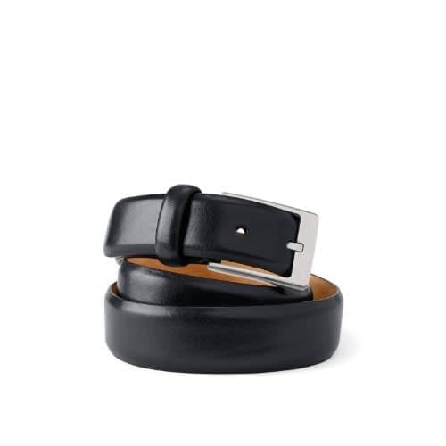 Men's Leather Belt - Black