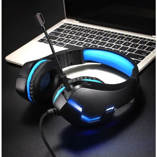 Gaming Headset Deep Bass With Stereo Speaker & Microphone