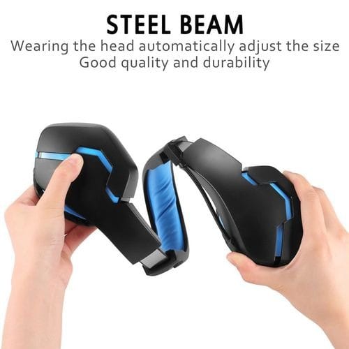 Gaming Headset Deep Bass With Stereo Speaker & Microphone