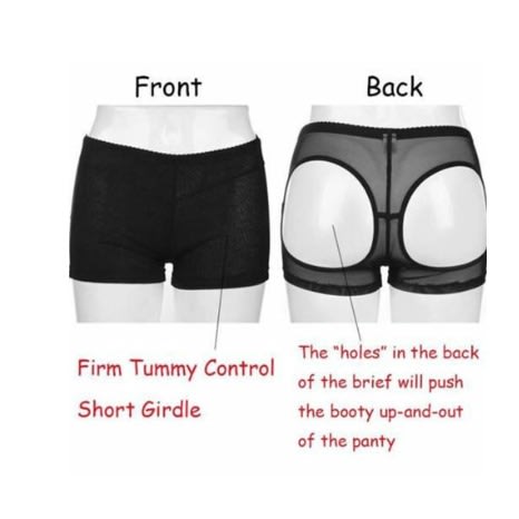 Thigh Butt Lifter Shaper Shapewear - Black