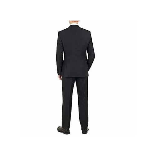 Slim Fit 2 Piece Suit - Black