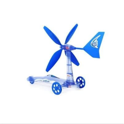 Diy Wind Power Car Educational Kit For Kids Science Fun Toy