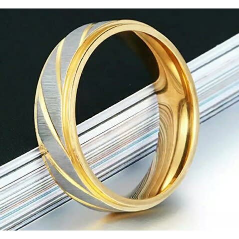 Lnfinity Engagement Wedding  Ring - Silver /gold
