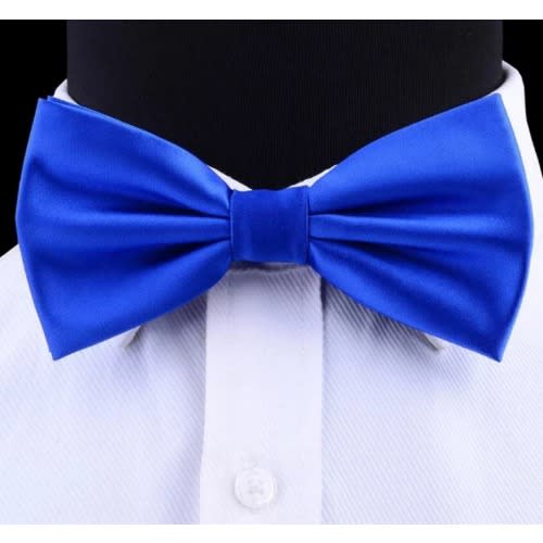 Set Of 3 Men's  Bowties  - Black/Red/Blue