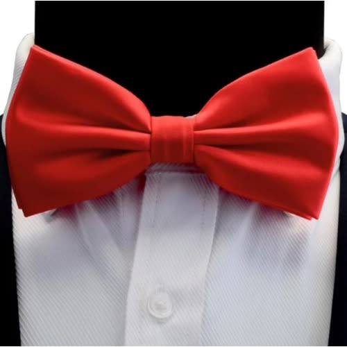 Set Of 3 Men's  Bowties  - Black/Red/Blue