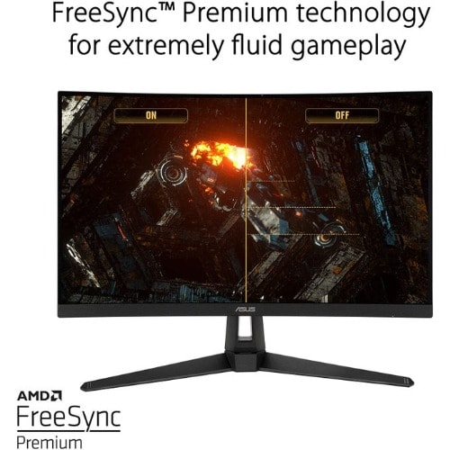 Tuf Gaming Vg27vh1br 27” Curved Monitor, 1080p Full Hd, 165hz (supports 144hz)